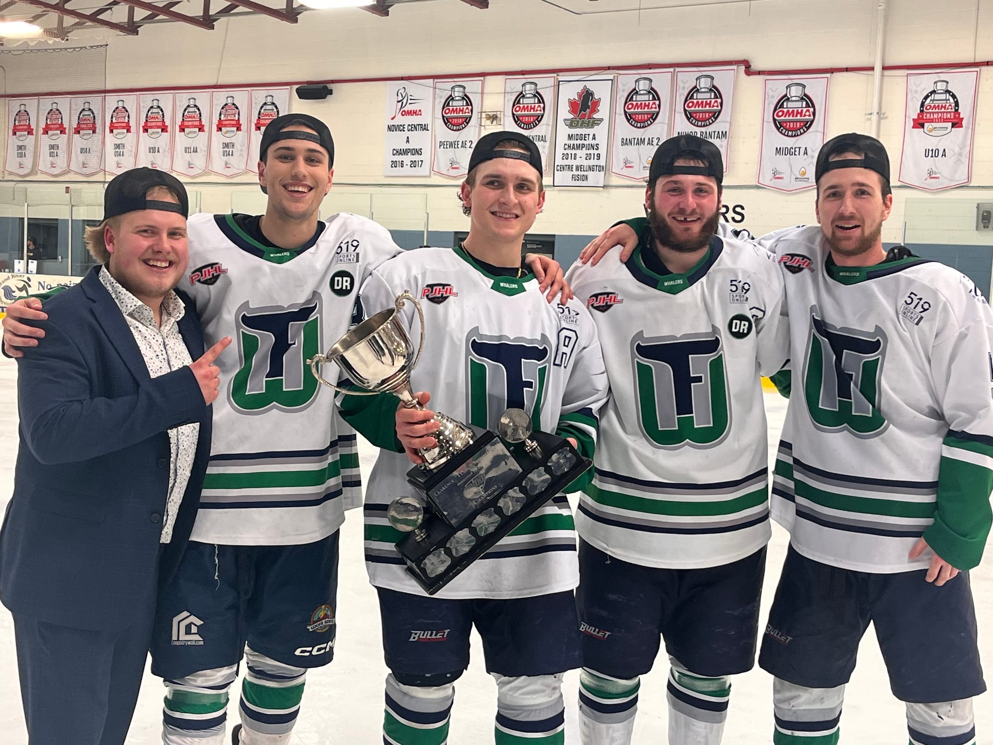 Local players help push Fergus Whalers to Schmalz Cup title