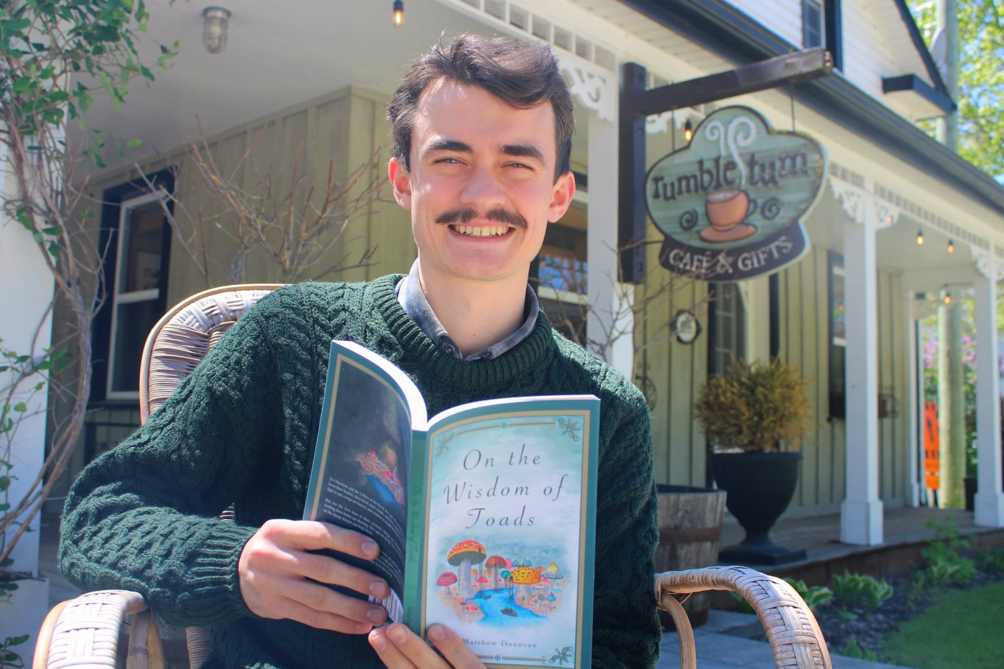 Local author conjures a mushroom world with debut novel