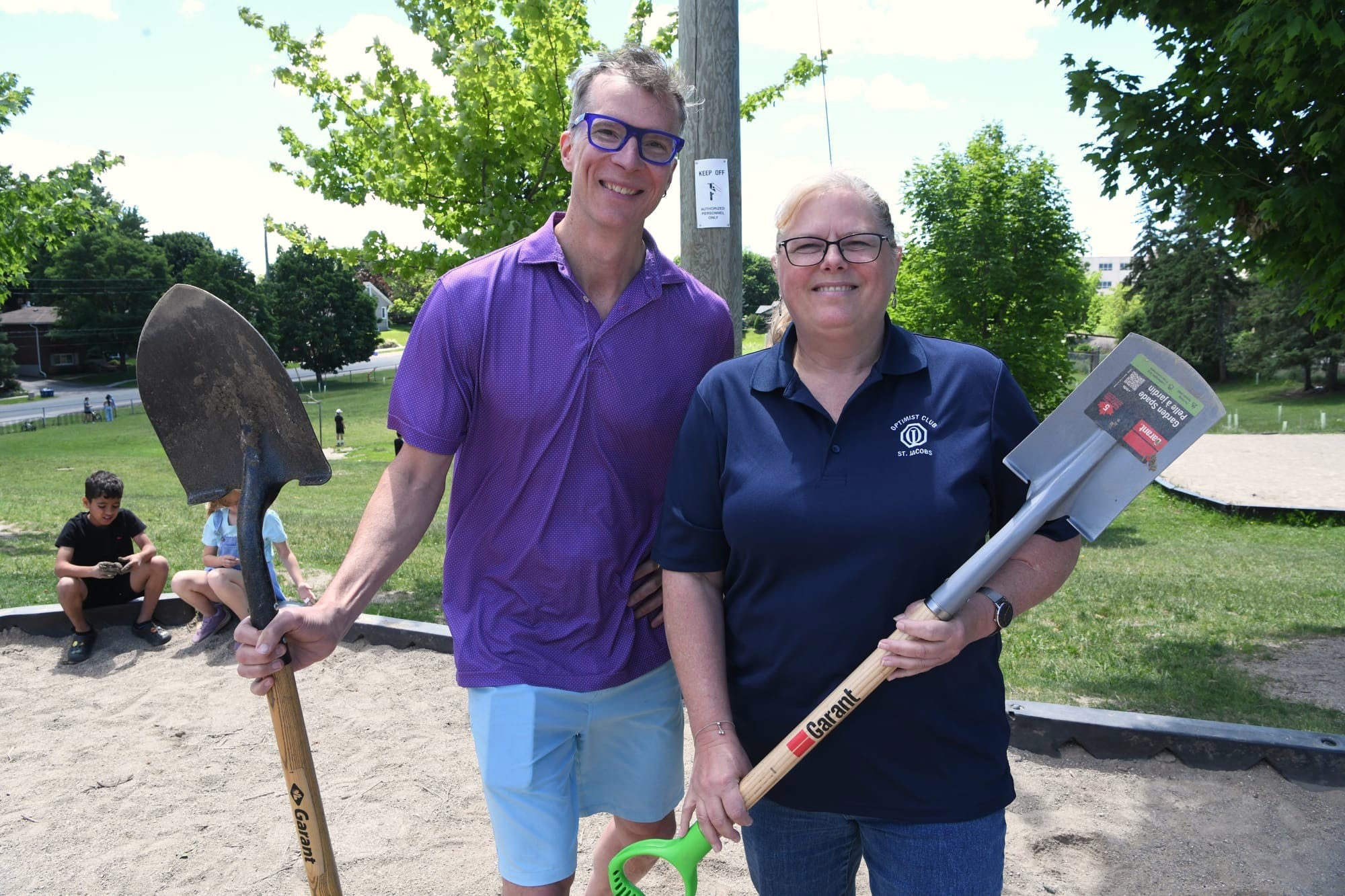 St. Jacobs playground receives cash infusion from Optimist Club
