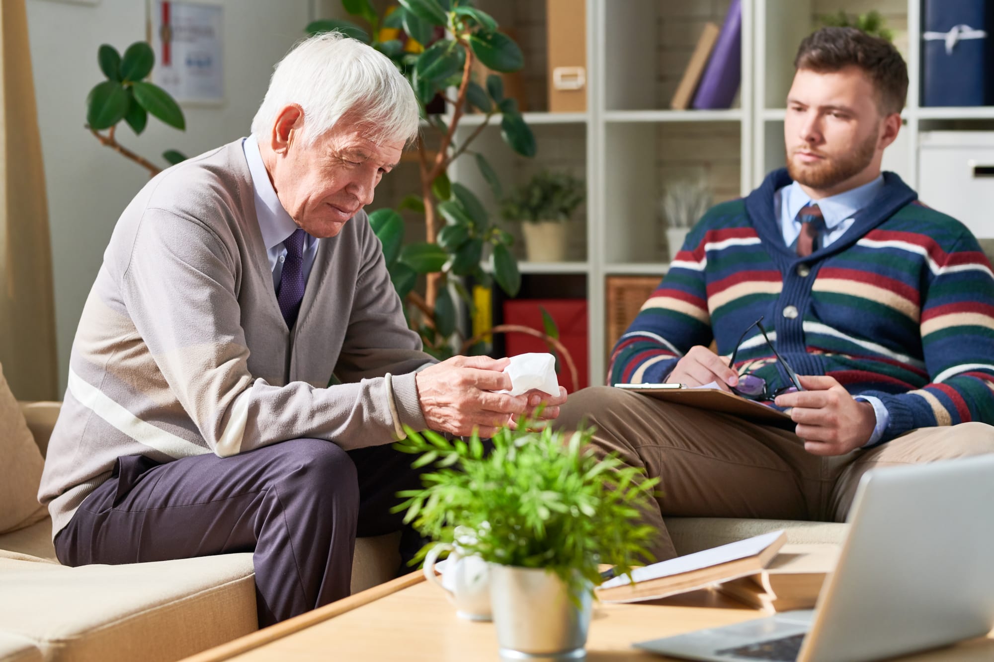 How therapy can help support older adults