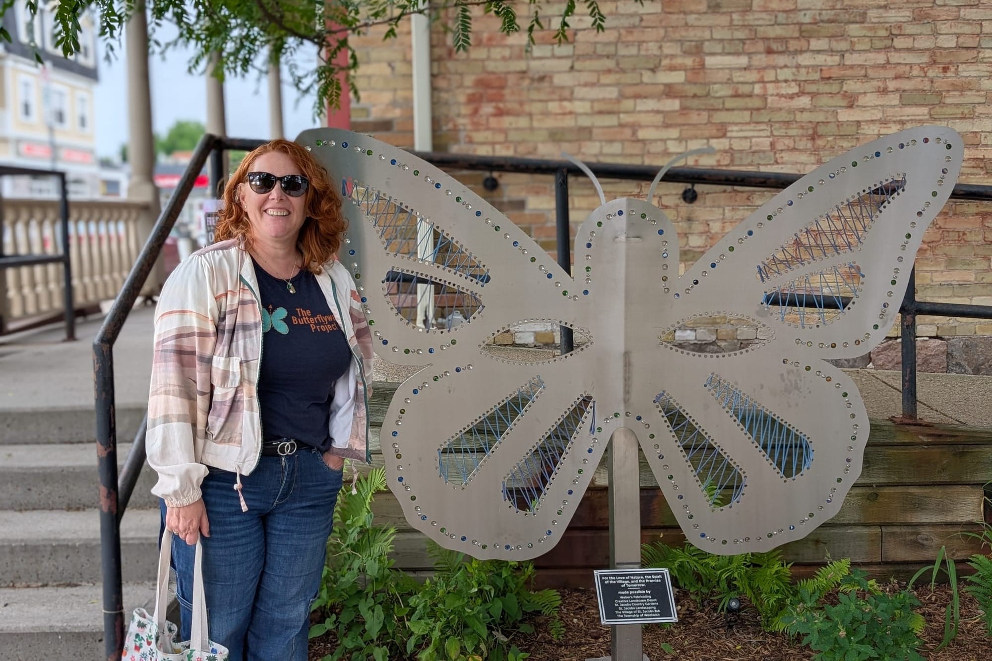 DJ Hanna welcomes all to the Butterfly Trail