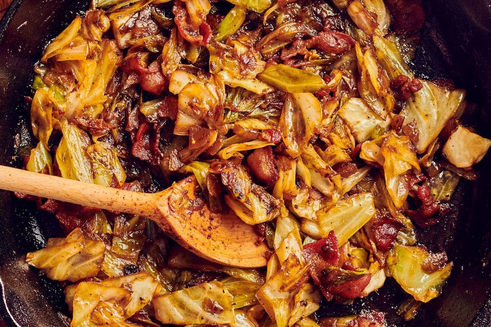 Crisp cabbage wins you over in just one bite