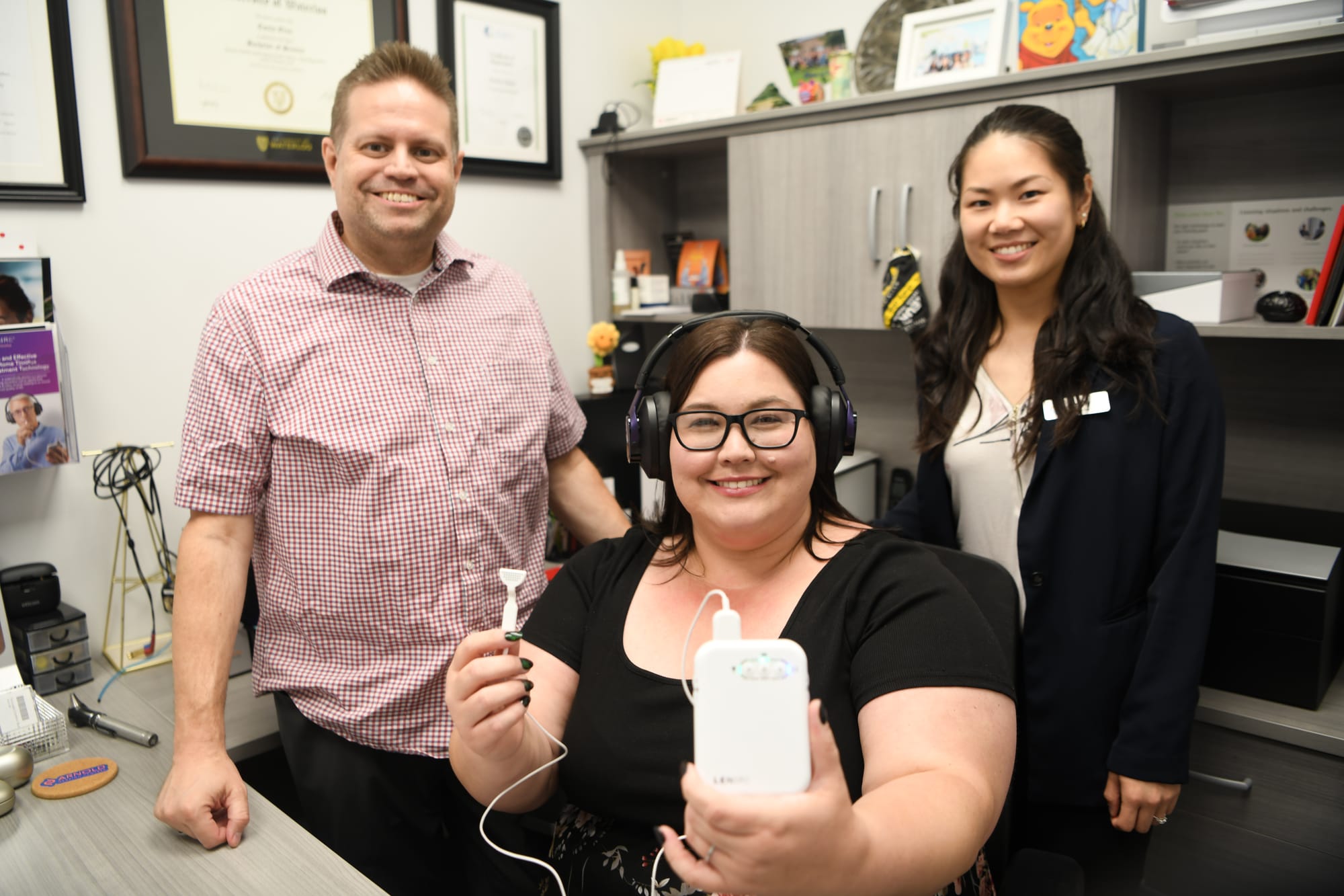 Hear, hear! New tinnitus treatment device