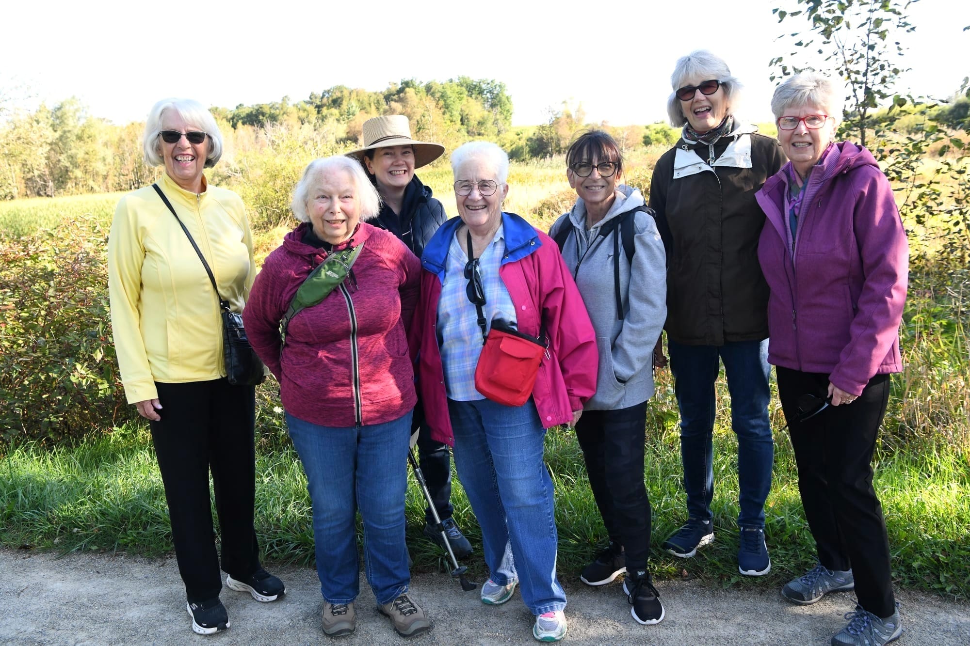 Retired teachers mark 25 years of weekly hikes