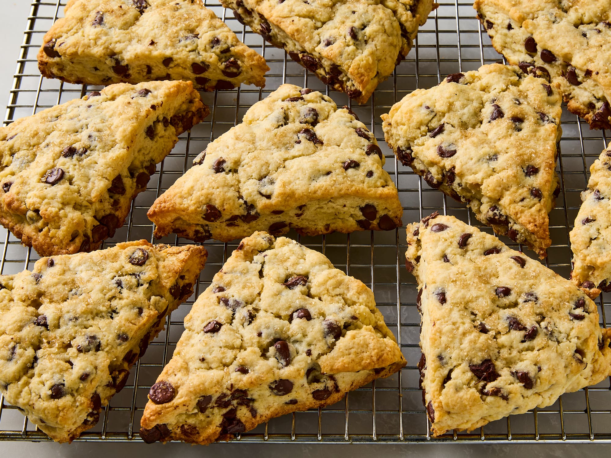 Chocolate chip scones are the flaky, buttery breakfast treat you’ll want to make on repeat