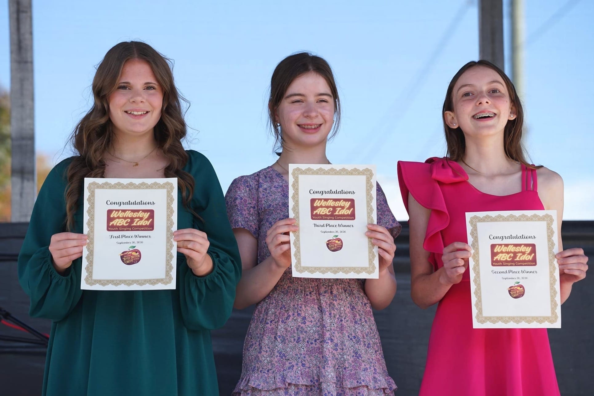 Morrigan Woolner is this year’s Wellesley Idol winner