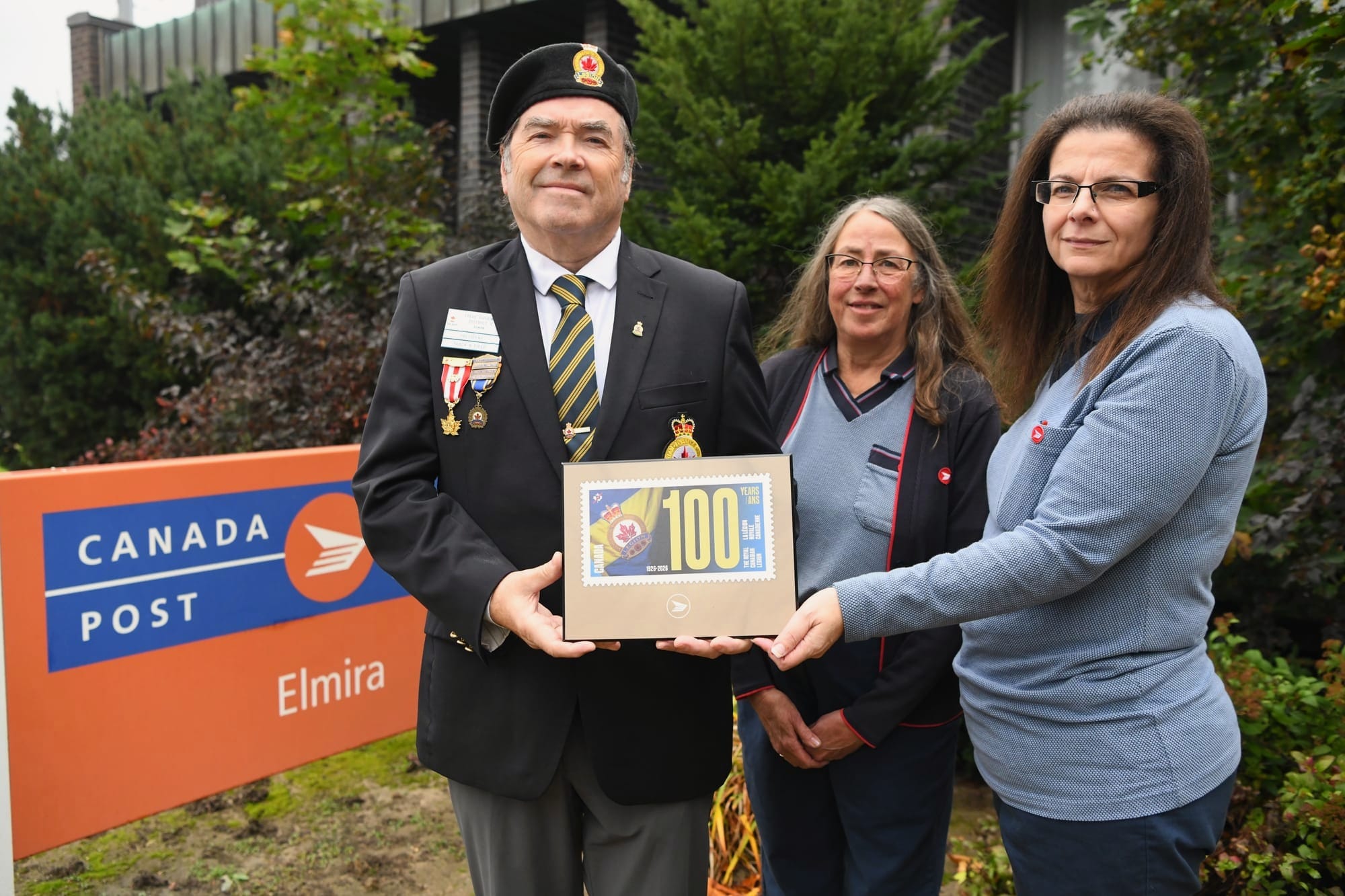 Stamp honours Legion’s 100th anniversary