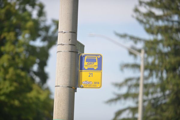 GRT to install concrete pads at some route 21 bus stops