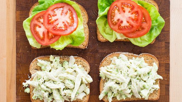 Our twist on chicken salad