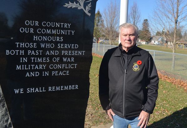 Lions back St. Clements monument to those who served