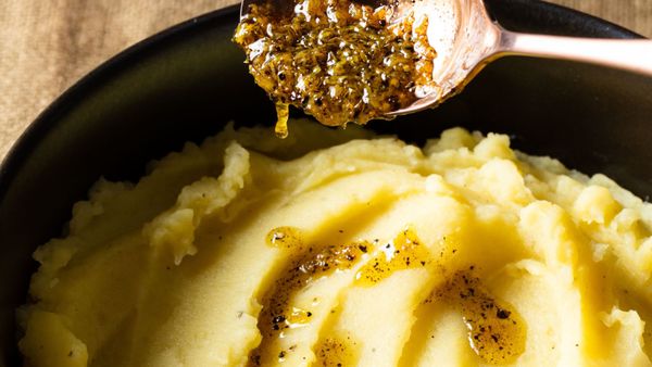 Lighter, yet deeply flavourful version of a favourite side dish