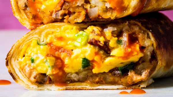 Not your average breakfast burrito