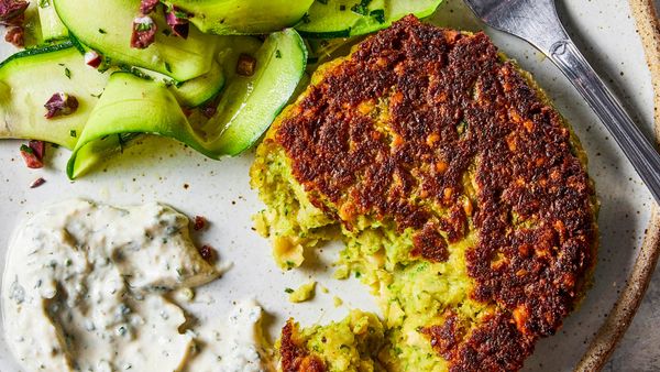 Versatile chickpeas are your ticket to an array of satisfying meals, including these cakes