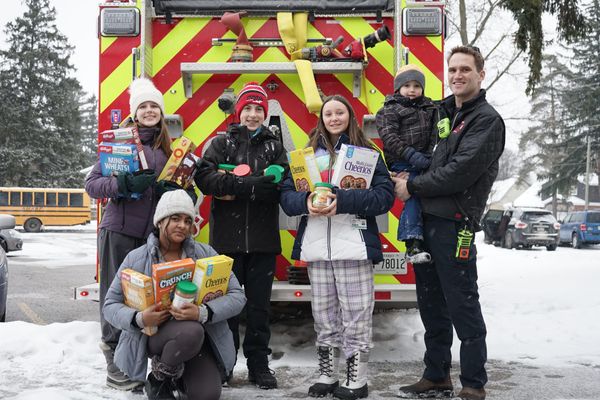 Conestogo PS students get creative with food drive