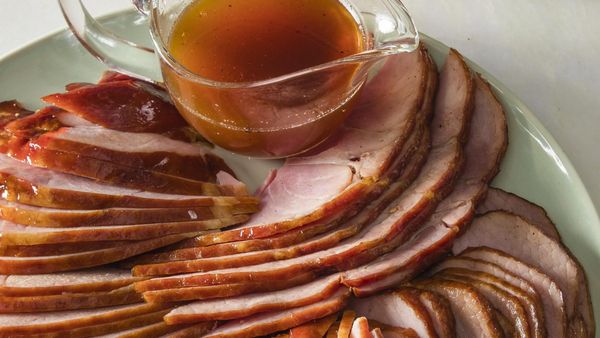 This Easter ham is moist and juicy