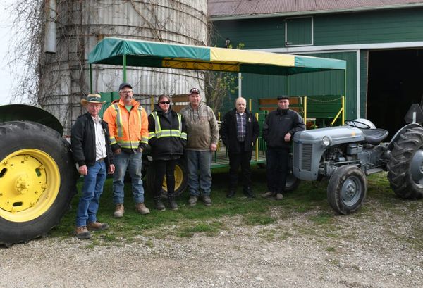 They’re all fired up over old tractors