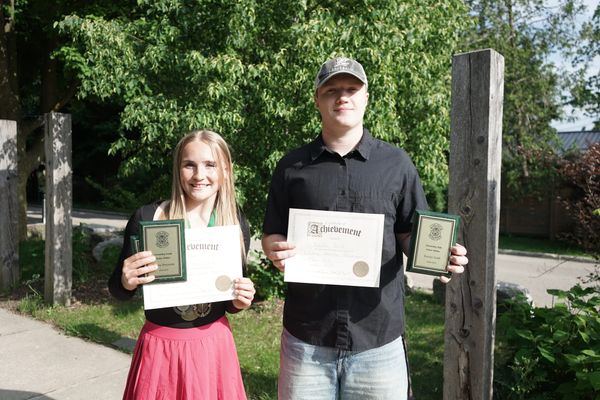 EDSS honours its athletes of the year, including Brienne Brezynskie and Karsten Smith