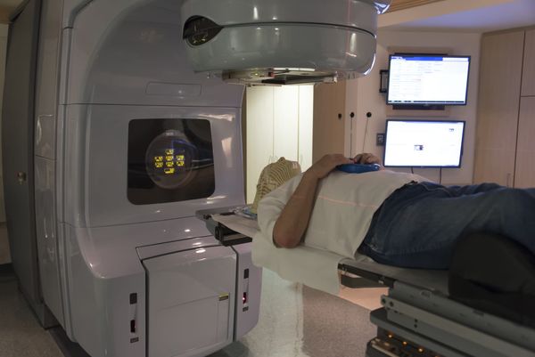 Using radiation therapy to treat brain tumours