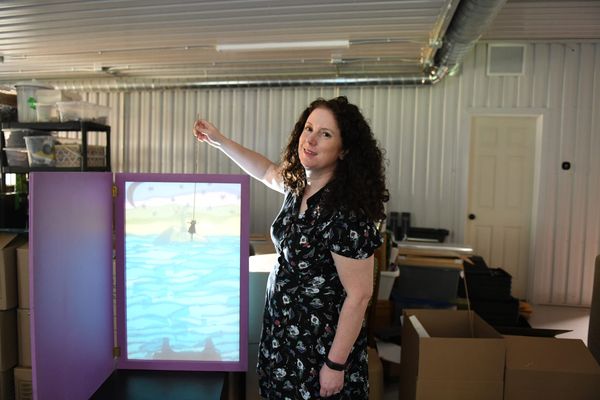 For her, the (puppet) play’s the thing