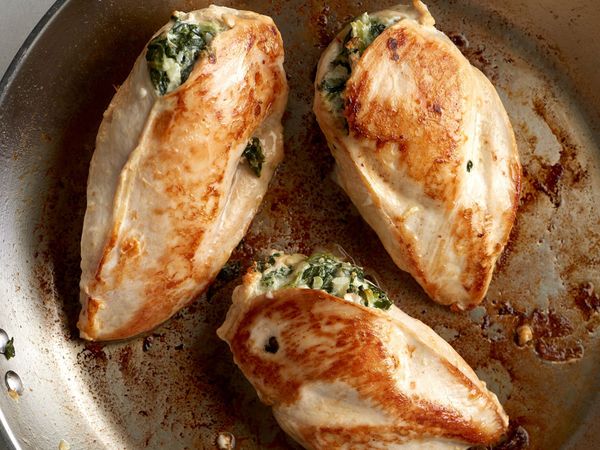 These stuffed chicken breasts prove it’s what’s on the inside that counts