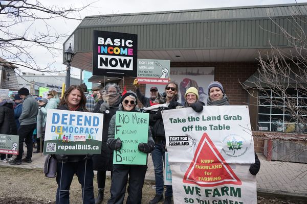 Elmira takes part  in province-wide protest of Ford government
