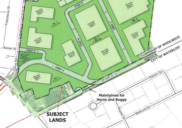 Business park proposed  for Woolwich farmland