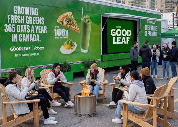 Canadian-grown leafy greens on tour