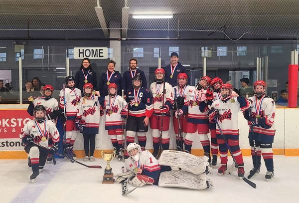 Woolwich Wild U13 squad skates away as divisional champs