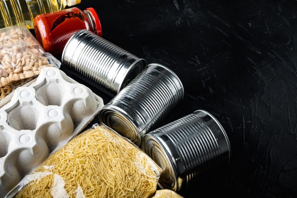 For struggling households, food banks have become a long-term support