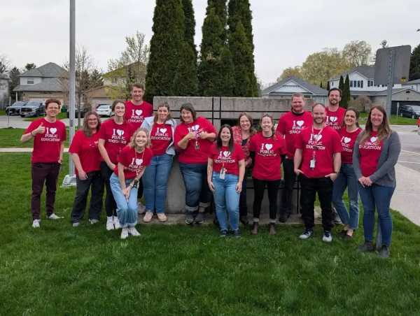 Elementary teachers call for urgent action during Education Week
