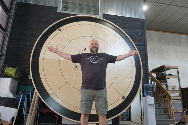 Elmira company builds world’s largest crokinole board