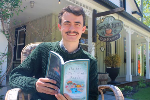 Local author conjures a mushroom world with debut novel