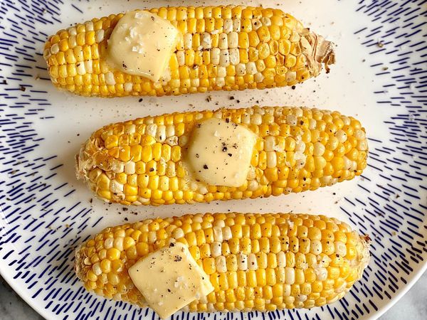 Corn on the cob is the best thing to cook in the air fryer this summer