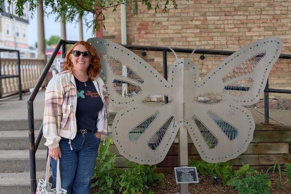 DJ Hanna welcomes all to the Butterfly Trail