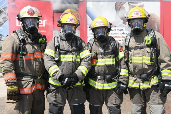 Woolwich firefighters take part in live-fire training