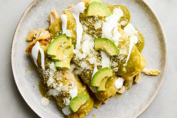 Cozy chicken enchiladas wrapped in flavor