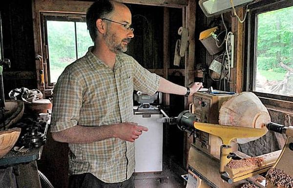 Trevor Ewert is Joseph Schneider Haus’ artist-in-residence this year