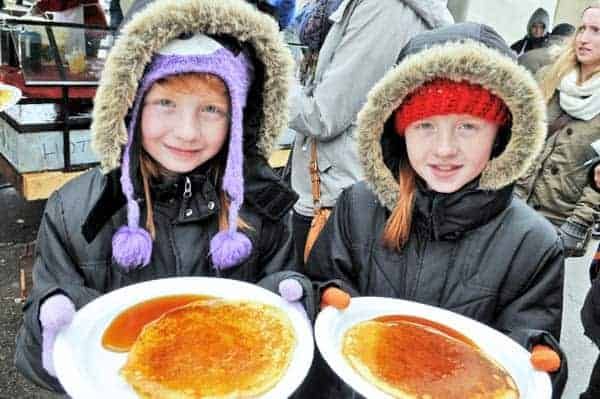 Weather dampens turnout, but not spirit of the sap fest