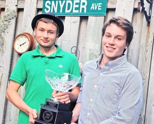 Two athletes receive Dan Snyder Memorial Scholarships