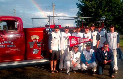 Elmira junior men’s fastball team captures provincial title in comeback