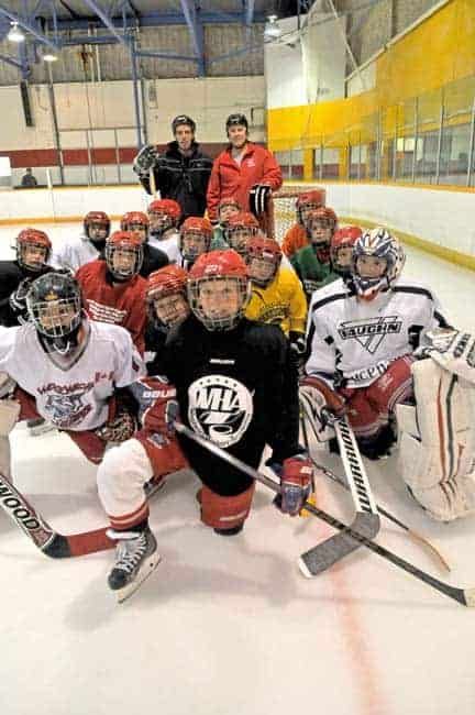 Youthful enthusiasm extends from ice to behind the bench
