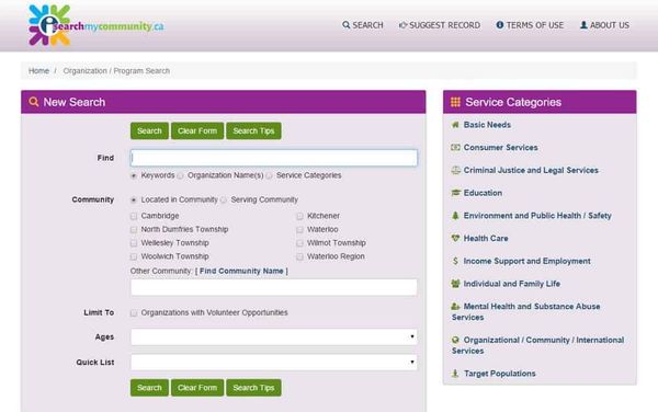 New website for those seeking local agencies, programs