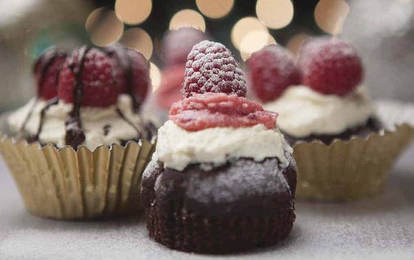 Chocolate and Raspberry Friands