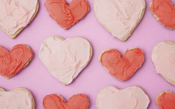 Chocolate Cookie Hearts