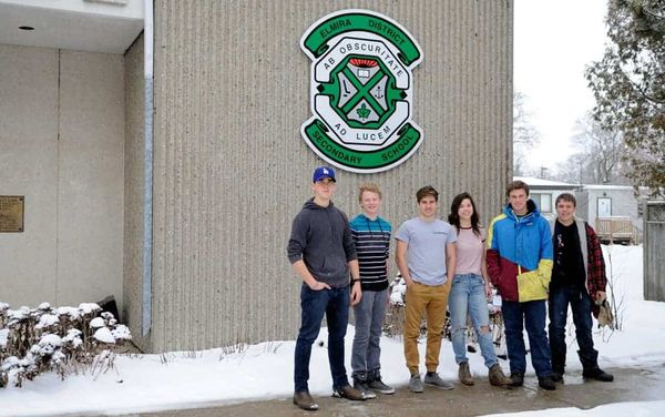 Weather finally cooperates a little for the EDSS ski team