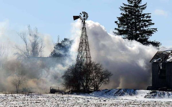Woolwich firefighters dispatched to Breslau barn burner