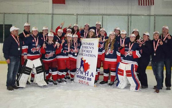 Gold, silver for Woolwich girls’ hockey teams