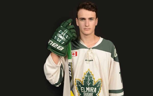 In his first year with Kings, Mitch Hoelscher has also seen time in the OHL