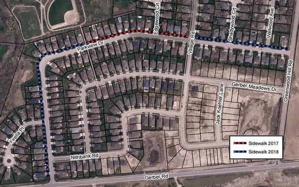 Residents split on the issue, but council approves sidewalk for Wellesley’s Parkview Drive