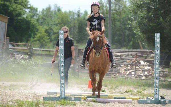 Young pony club members gather in Linwood for camp